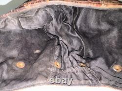 WWII Soviet Union Pilot Leather Flight Helmet RKKA Red Army Air Force