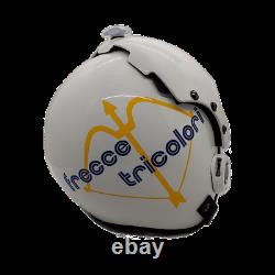 White Visor Set Part Flight Helmet Movie Prop Pilot Naval Aviator Usn Navy