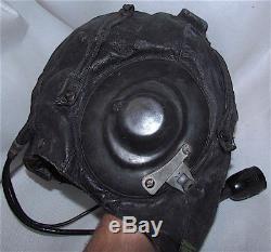 Ww2 German Original Luftwaffe Aviation Pilot Flight Helmet Gear Cap M35 M42 M40