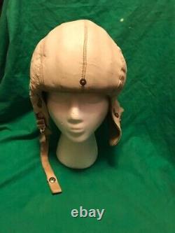 Wwii Aviator Usaf Protective Flight Helmet Mb3 Jet Pilot Air Force Aviation Rare