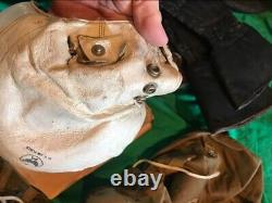 Wwii Aviator Usaf Protective Flight Helmet Mb3 Jet Pilot Air Force Aviation Rare