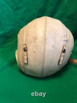 Wwii Aviator Usaf Protective Flight Helmet Mb3 Jet Pilot Air Force Aviation Rare