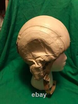 Wwii Aviator Usaf Protective Flight Helmet Mb3 Jet Pilot Air Force Aviation Rare