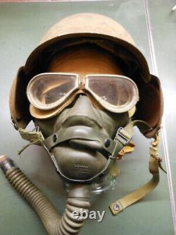 Wwii Us Flight Helmet Pilot Bomber Aaf Usaf Hgu Sph