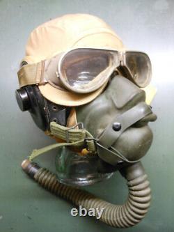 Wwii Us Flight Helmet Pilot Bomber Aaf Usaf Hgu Sph