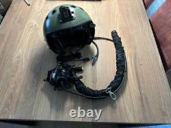 ZSh-7 flight helmet + KM-34D oxygen mask used by SU-30 fighter pilot