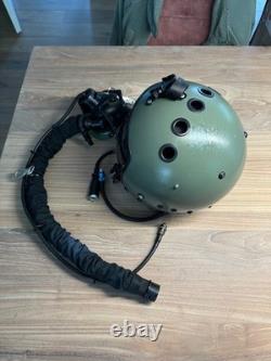 ZSh-7 flight helmet + KM-34D oxygen mask used by SU-30 fighter pilot